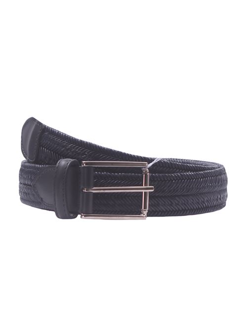 woven belt in elasticated leather SADDLER'S | PS20212-320/3503