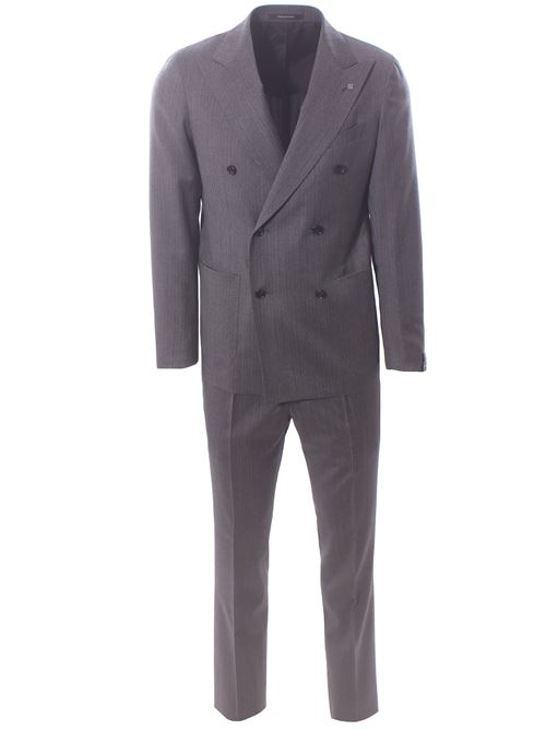 light flannel striped suit TAGLIATORE | 2SVS20K11-210024S1053