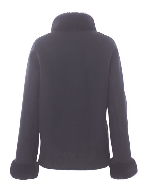 Reversible heavy jacket shearling-effect VLAB | FW560351