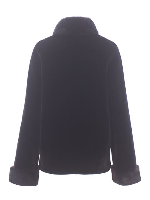 Reversible heavy jacket shearling-effect VLAB | FW560351