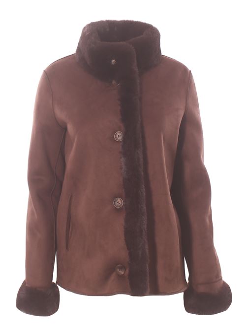 Reversible heavy jacket shearling-effect VLAB | FW5603530