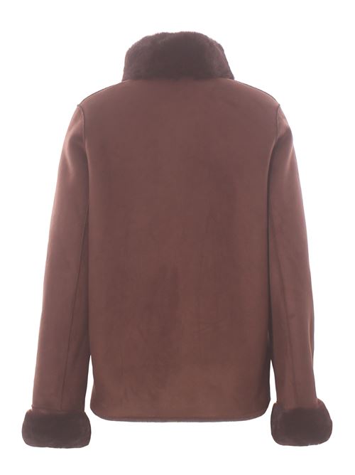 Reversible heavy jacket shearling-effect VLAB | FW5603530