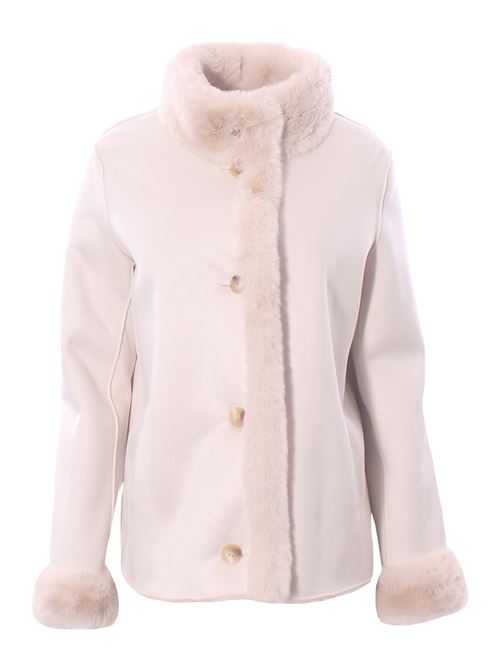 Reversible heavy jacket shearling-effect VLAB | FW5603588