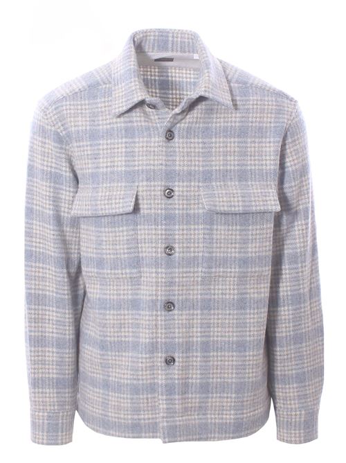 checked flannel over shirt XACUS | 91448ML150001