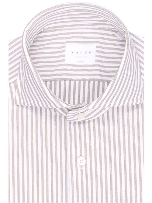 striped active shirt in technical jersey XACUS | 91609MLACT52104