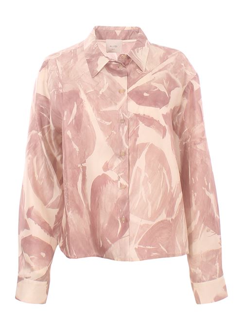 brushed print regular shirt ALYSI | 116267P6031CIPRIA