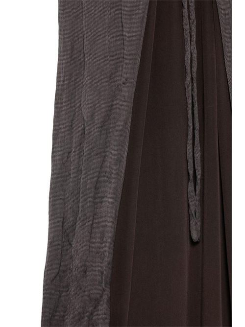 tie-front maxi dress ALYSI | 116334P6204CHOCO