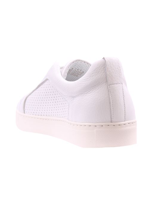deerskin sneakers with elastics CALCE | X1911MAGNUMBLANCO