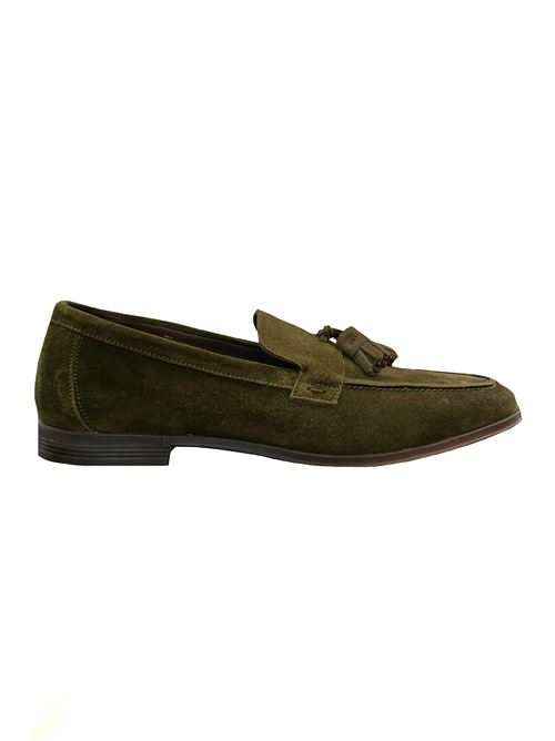 suede loafers with tassels CALCE | X2521CLASOLIVA