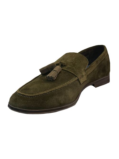suede loafers with tassels CALCE | X2521CLASOLIVA