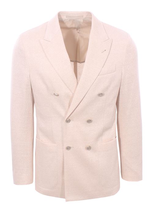 linen and cotton soft jacket ELEVENTY | M75GIAK10/BOT-TES0M176102