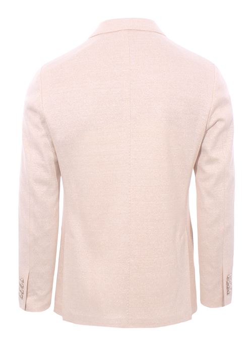 linen and cotton soft jacket ELEVENTY | M75GIAK10/BOT-TES0M176102