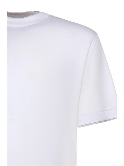 t-shirt with a double-layer effect ELEVENTY | M75TSHM04-TES0M23701-13