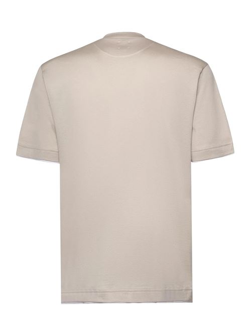 t-shirt with a double-layer effect ELEVENTY | M75TSHM04-TES0M23703-01