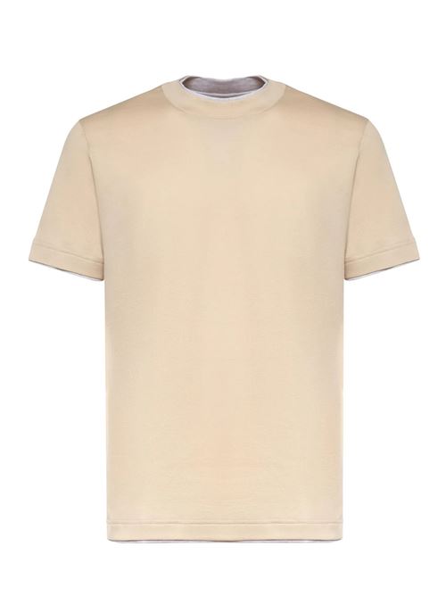 t-shirt with a double-layer effect ELEVENTY | M75TSHM04-TES0M237102-13