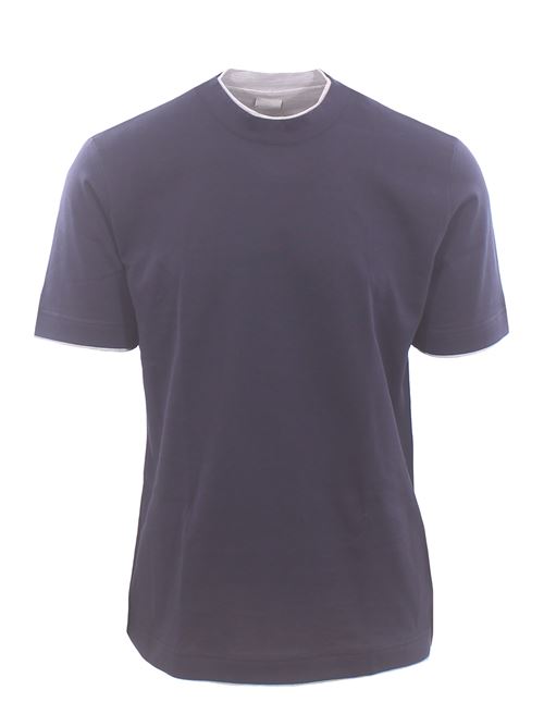 t-shirt with a double-layer effect ELEVENTY | M75TSHM04-TES0M23711-13