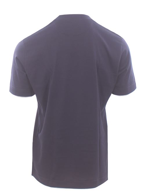 t-shirt with a double-layer effect ELEVENTY | M75TSHM04-TES0M23711-13