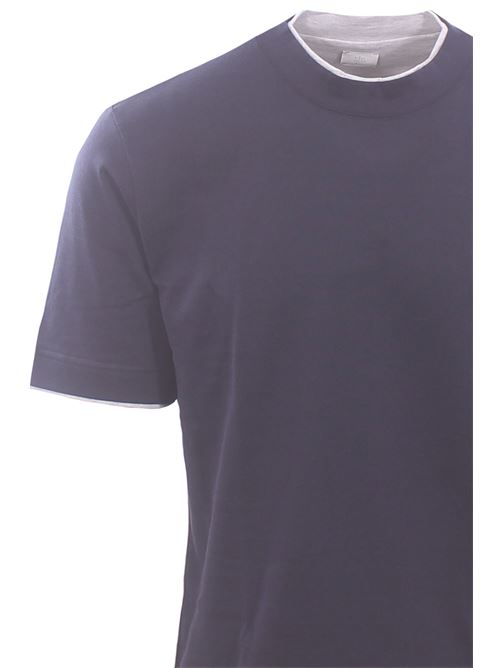 t-shirt with a double-layer effect ELEVENTY | M75TSHM04-TES0M23711-13