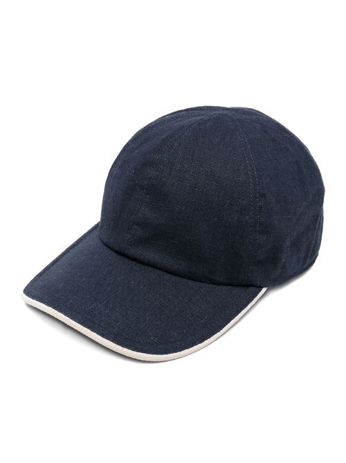 linen and cotton baseball cap ELEVENTY | M77CPLM25-TES0M22611-02