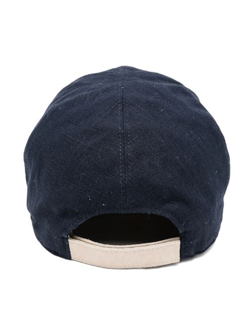 linen and cotton baseball cap ELEVENTY | M77CPLM25-TES0M22611-02