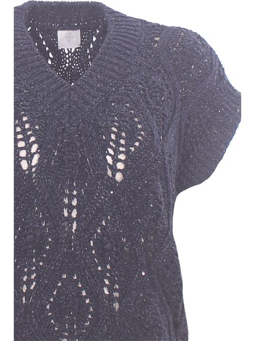 cotton and linen v-neck ELEVENTY | M81MAGM07MAG0K03611N
