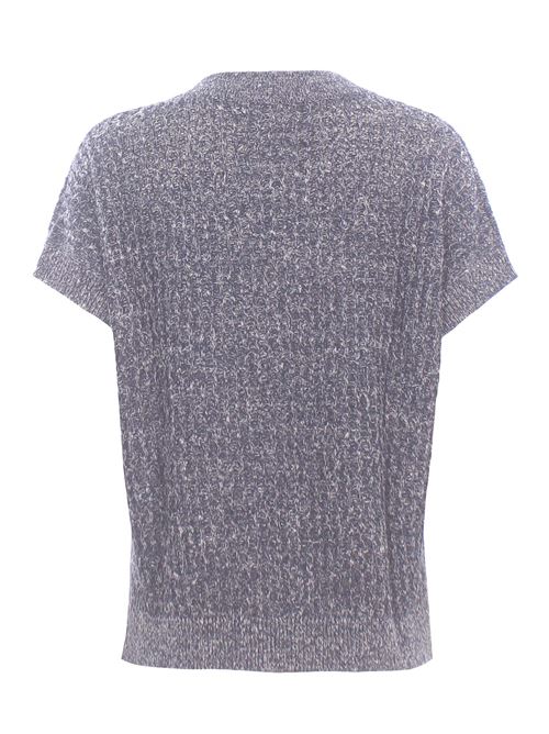 cotton and linen v-neck ELEVENTY | M81MAGM17MAGM01911