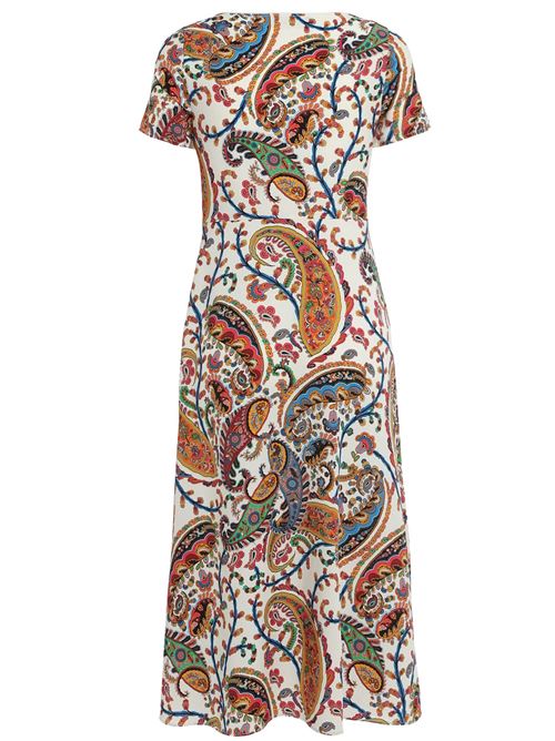 long dress with paisley floreal print ETRO | WRHA055999SASU8X0801