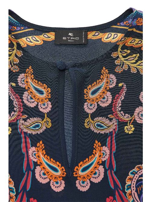 silk blouse with paisley floreal print ETRO | WRJA0162AKG23X0883