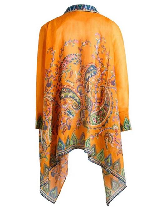 poncho shirt with print ETRO | WRPA0031AKF35X0852