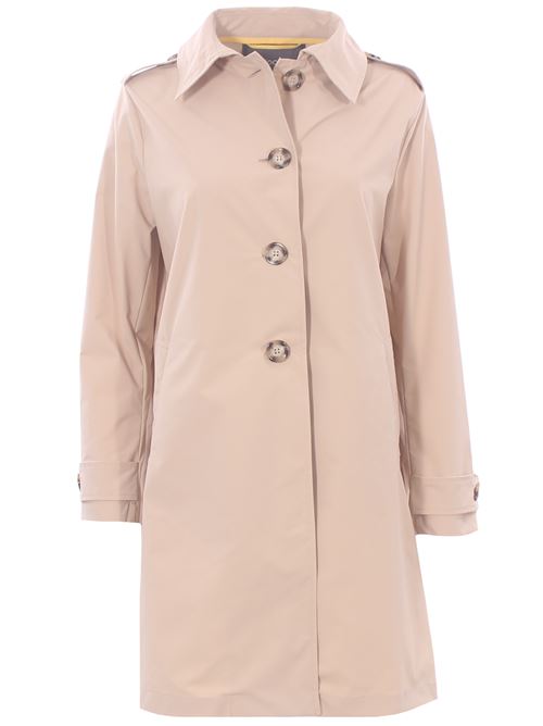dust coat with trench details EWOOLUZIONE | PISANELLOBGC031