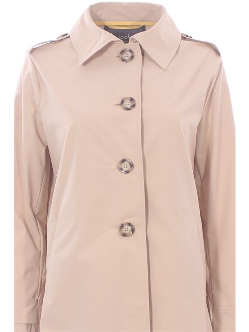 dust coat with trench details EWOOLUZIONE | PISANELLOBGC031
