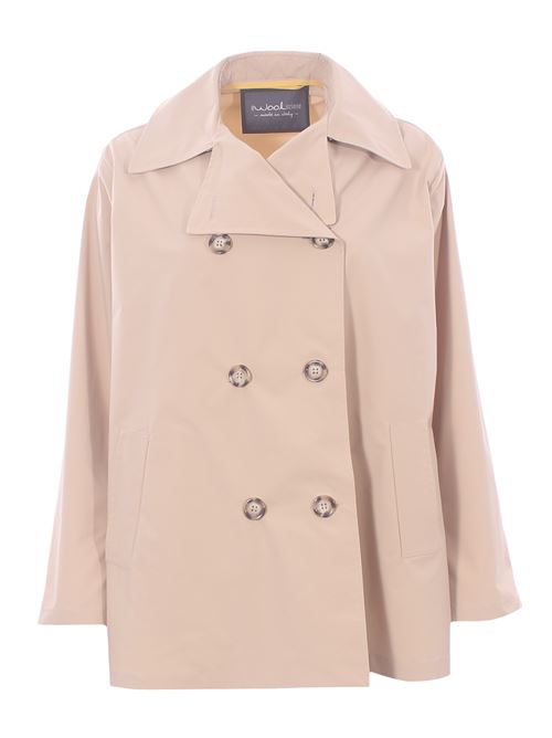 double breasted dust coat EWOOLUZIONE | VENEZIABGC031