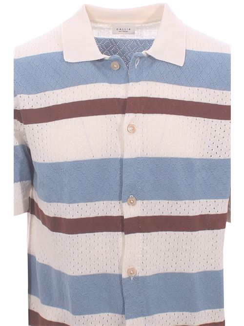 striped polo shirt GALLIA | BERGMAN01