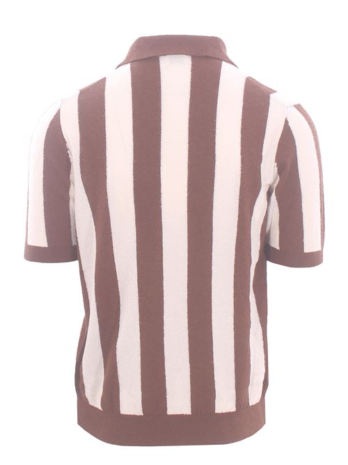 striped cotton polo GALLIA | EMIL09
