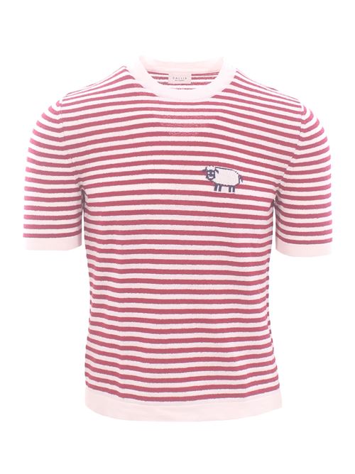 linen and cotton striped t-shirt GALLIA | TRUMAN901