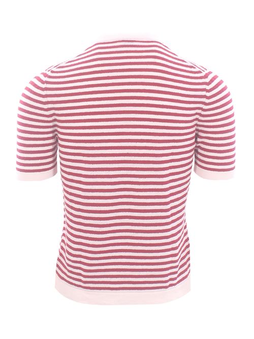 linen and cotton striped t-shirt GALLIA | TRUMAN901