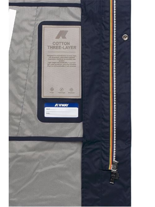 tommy cotton 3 layers K-WAY | K1122TWK89