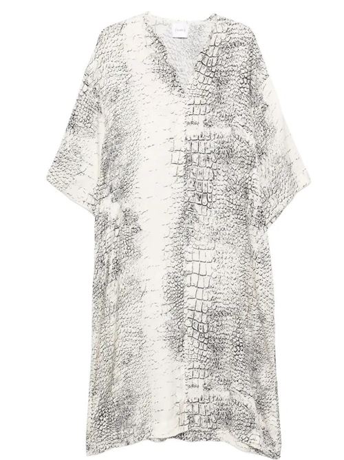 long animalier dress NUDE | 1103E2640828