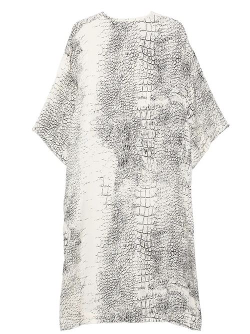 long animalier dress NUDE | 1103E2640828