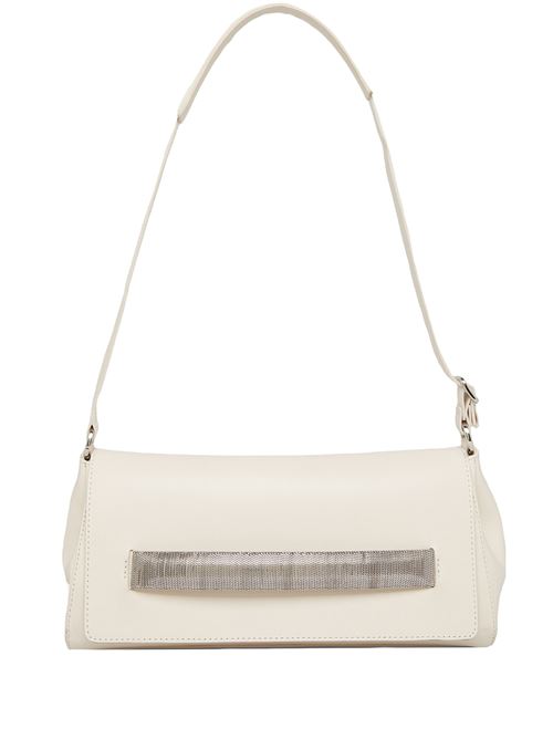 Gossip Longuette Alba Chain leather shoulder bag ORCIANI | B02222ALBACHAINBURRO