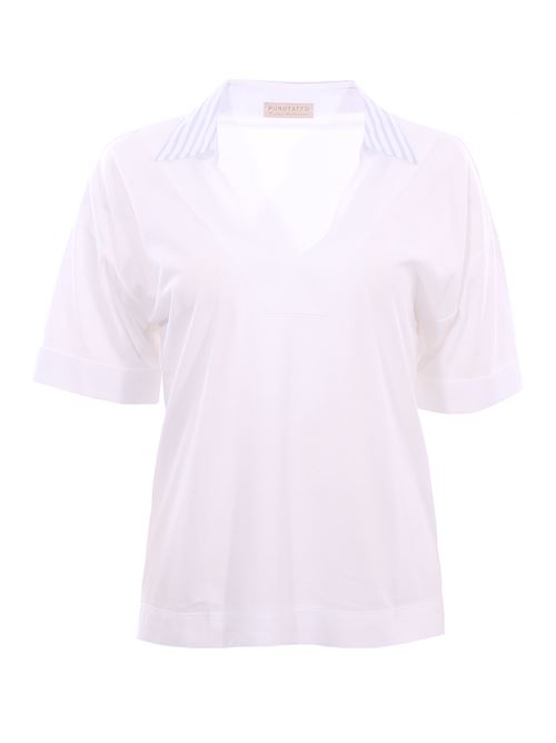 cotton polo PUROTATTO | SS260171461001