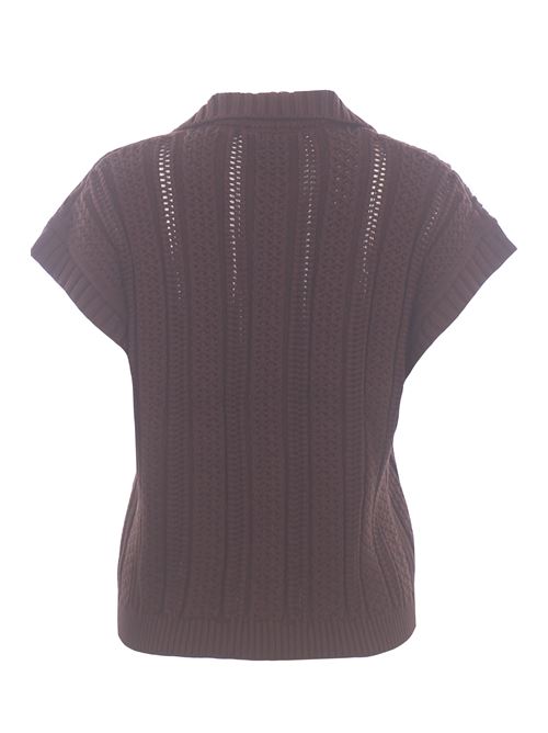 cotton cardigan vest PUROTATTO | SS26072222557