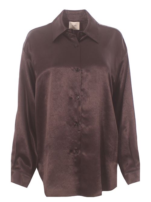 long sleeves shirt ALYSI | 166234A6034CACAO