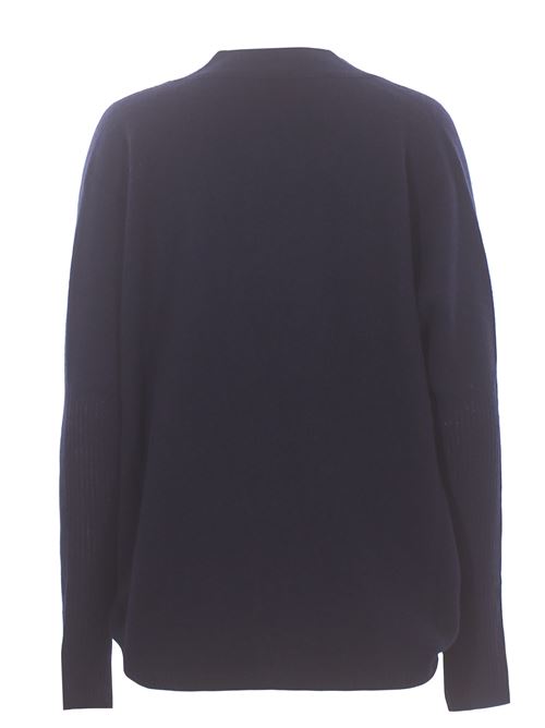 wool and cashmere cardigan ALYSI | 266432A6008NOTTE