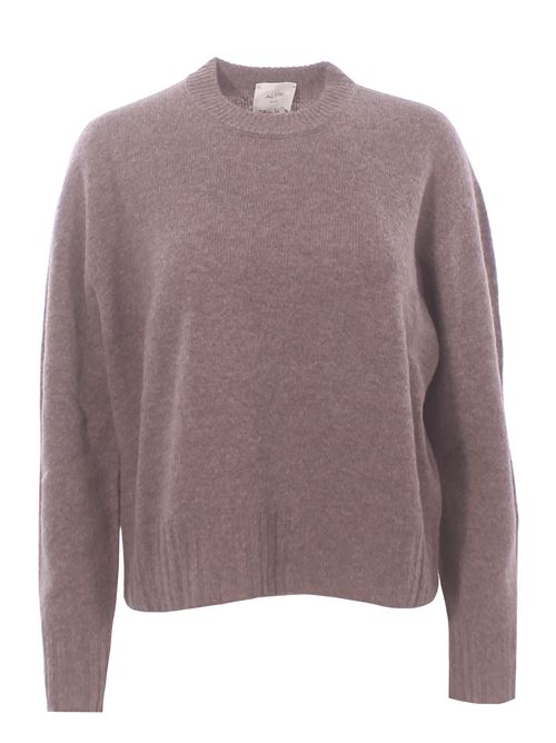 wool and cashmere crew neck ALYSI | 266435A6008CAST