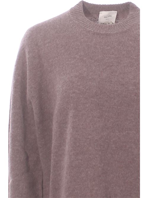 wool and cashmere crew neck ALYSI | 266435A6008CAST