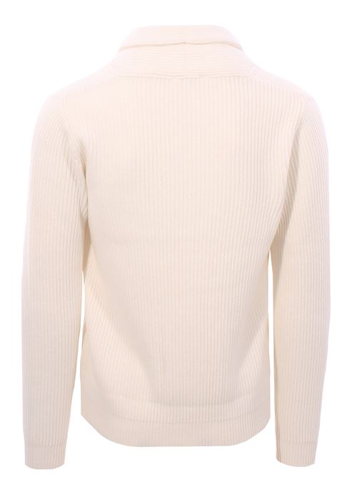ribbed cardigan BECOME | 54236421