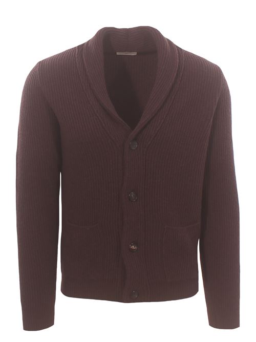 ribbed cardigan BECOME | 54236458