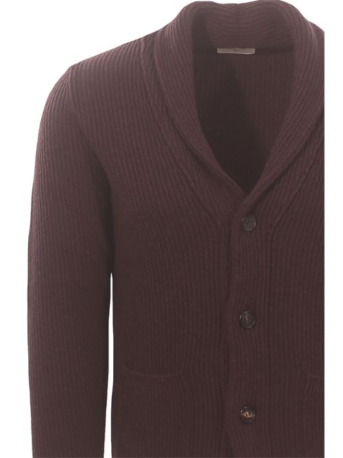 ribbed cardigan BECOME | 54236458