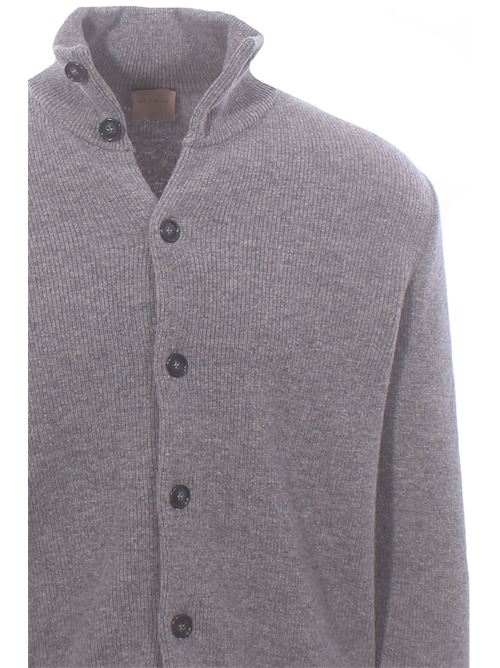 wool ribbed cardigan BECOME | 54643549